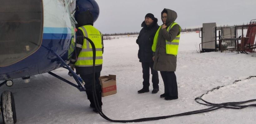 Руководство Оленекского района благодарит компанию "Алмазы Анабара" за оперативную помощь