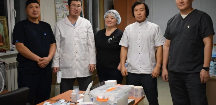 Бригада стоматологов отработала на прииске Молодо