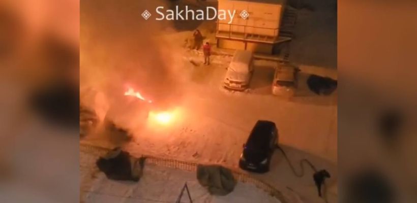 Эксперт назвал основные причины возгорания утепленных автомобилей (в некоторых случаях виновато одеяло для двигателя)