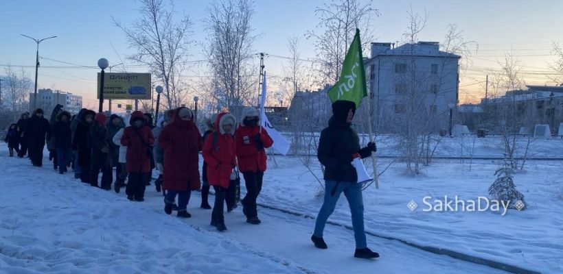 В Якутске митинг против отмены выборов мэра Якутска завершился символическим шествием