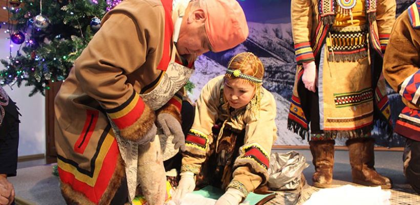 Строганина как искусство: От угощений до шоу