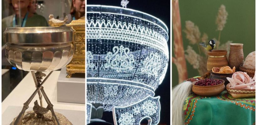 От кубка с голубем до кытыйа с трясогузкой. Образ полной чаши в искусстве