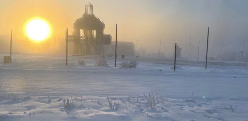 Подсветку башни Тыгына в районе авиапорта «коротнуло»