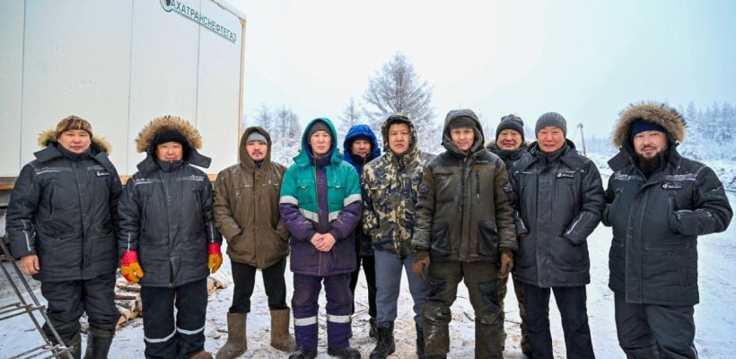 При возведении «Накынского потока» активно задействуются местные специалисты