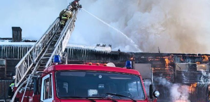 В Мирнинского районе неосторожное обращение с огнём привело к трагедии