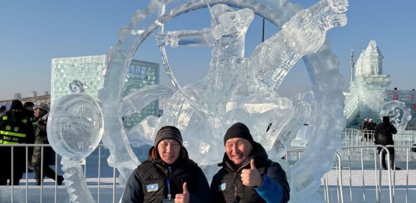 Сунтарцы заняли 3 место на Харбинском конкурсе ледяных скульптур