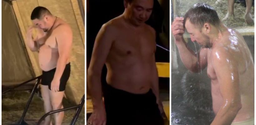 Кто из известных якутян окунулся в купель?