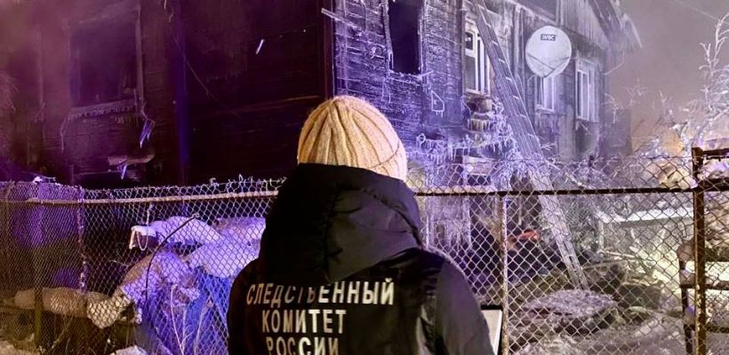 В Якутске люди, обнаруженные при тушении пожара, оказались жертвами преступления