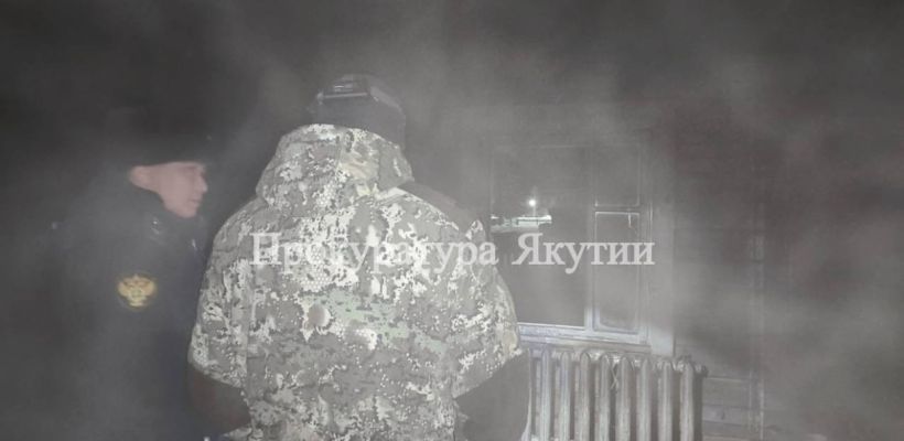 В Сунтарском районе при пожаре погиб ребенок, мужчина госпитализирован