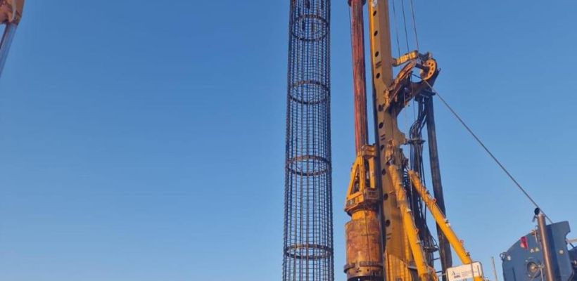 Группа «ВИС» продолжает работу по строительству Ленского моста.