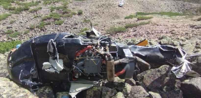 Возбуждено уголовное дело по факту крушения вертолета Robinson в Якутии