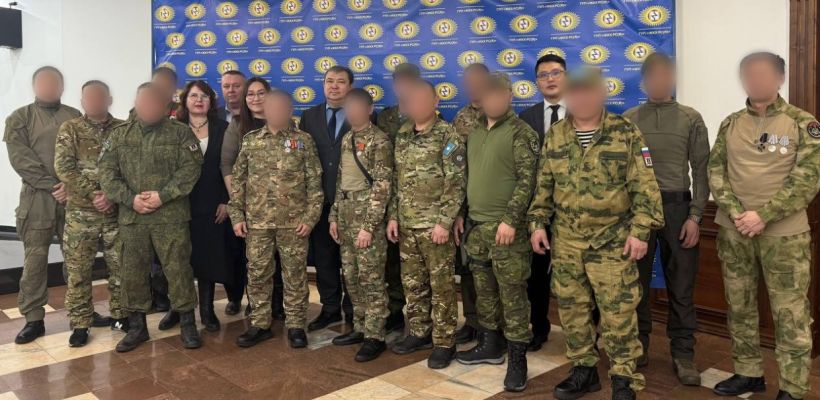 В ГУП «ЖКХ РС(Я)» поздравили участников СВО