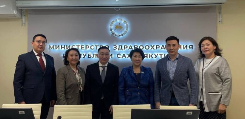 Состоялась встреча с министром здравоохранения Якутии в АО "Алмазы Анабара"