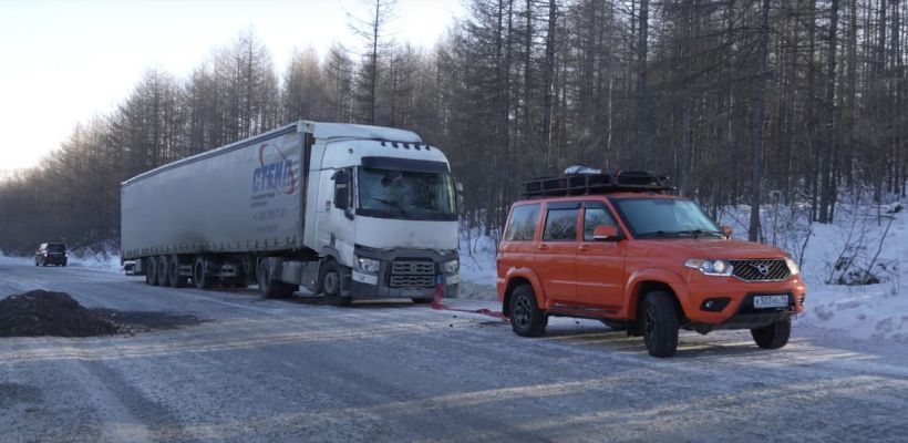 «Спасибо за милосердие»: Дальнобойщик, застрявший в селе Большой Хатыми, продолжит путь