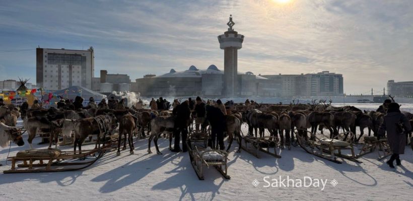 Как проходит праздник оленеводов в Якутске?