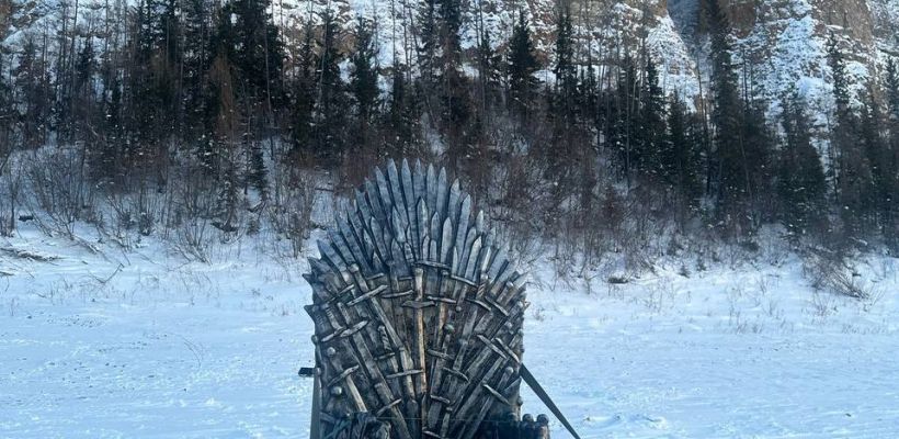 В парк «Ленские столбы» прибыл трон из культовой киносаги «Игра Престолов»