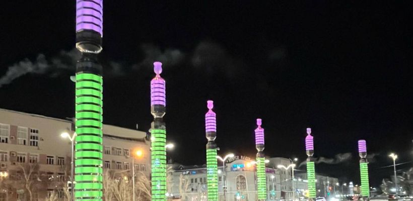 Фотофакт:  Тюльпановое настроение в Якутске