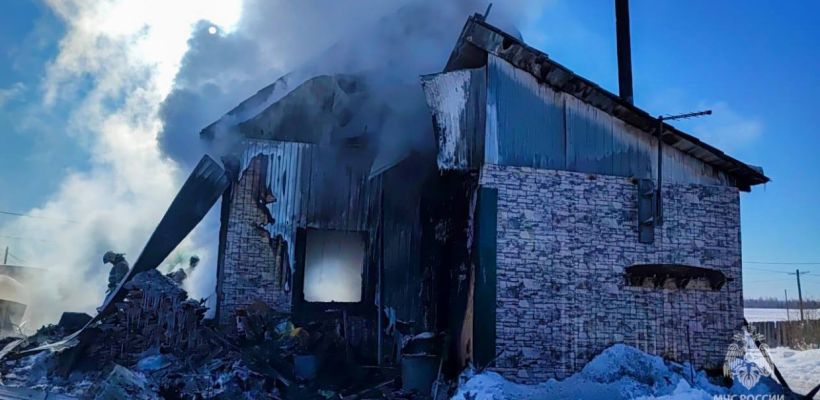 Трагический пожар произошел в Якутии