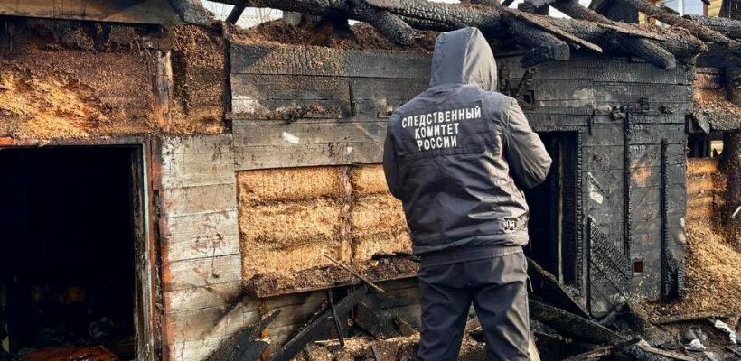 Тела отца и сына обнаружены на месте пожара в Якутске