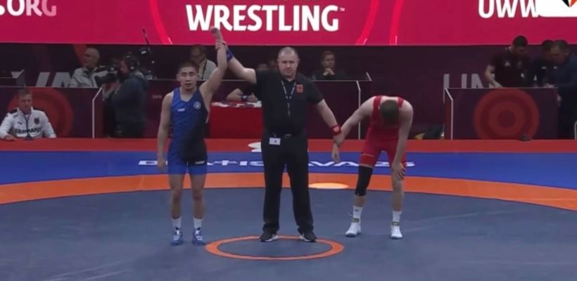 Арыйаан Тютрин - бронзовый призер чемпионата Европы по вольной борьбе