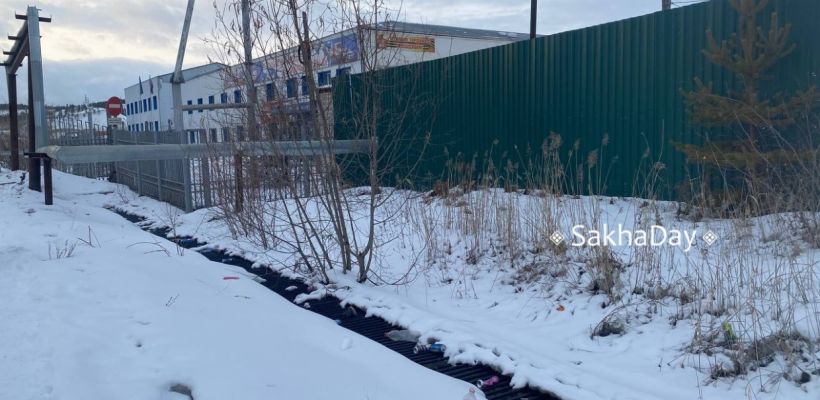 Студенты Автодорожного техникума забросали мусором прилежащую территорию