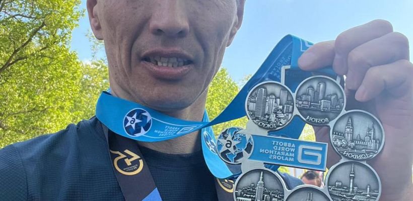 Якутянин Пётр Захаров  принял участие в шести самых крупных  престижных марафонах