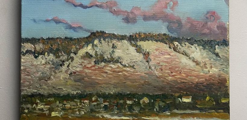 Художник Роман Марков писал пейзажи из окна больничной палаты