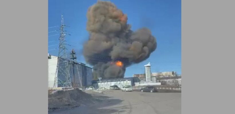 На обогатительной фабрике в Нерюнгри произошёл пожар — пострадали четверо