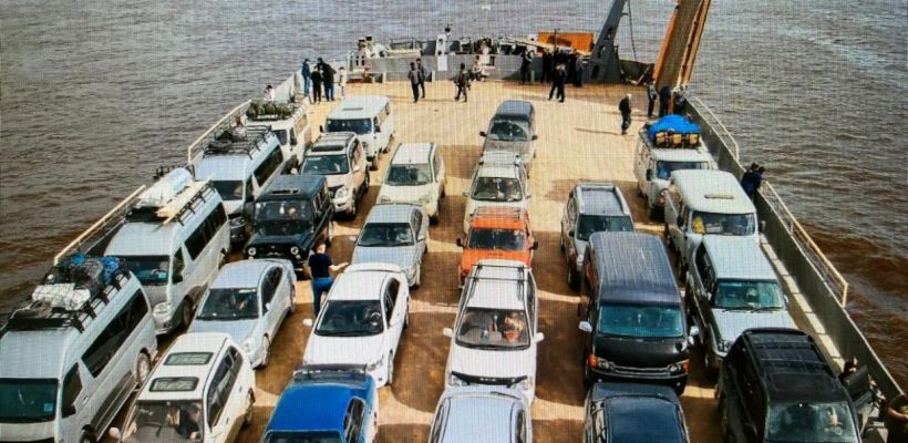 Сколько будем платить за перевозку авто через реку Лена этим летом?