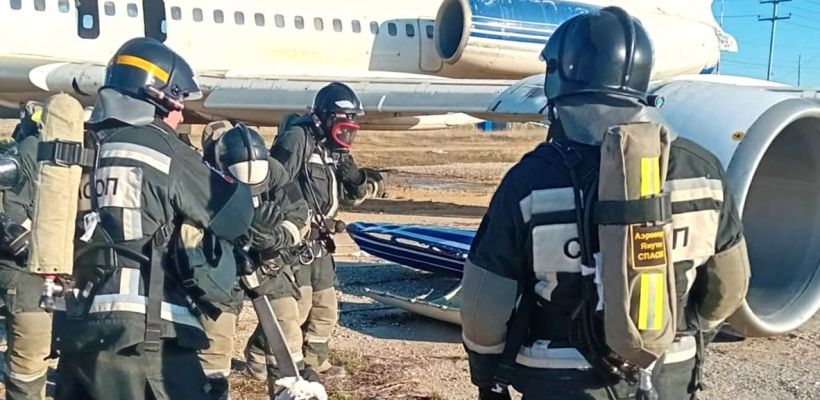 Большая тренировка в аэропорту Якутск: безопасность на высшем уровне!