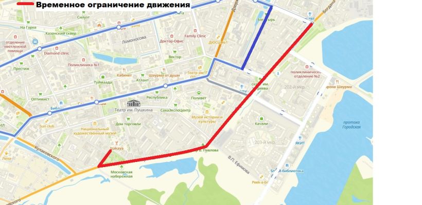 6 мая по маршруту Крестного хода полностью закроют движение транспортных средств