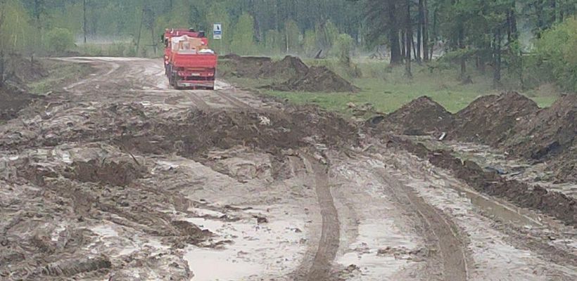 На автодороге «Амга» затруднен проезд