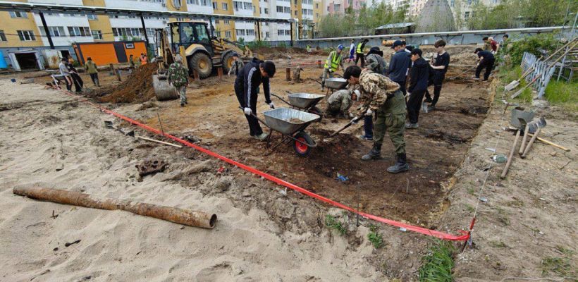 В центре Якутска снова ищут следы прошлого