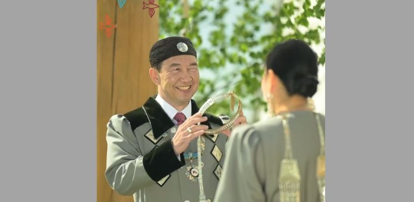 Айсен Николаев поздравил с Ысыахом Туймаады романтичным видео с супругой