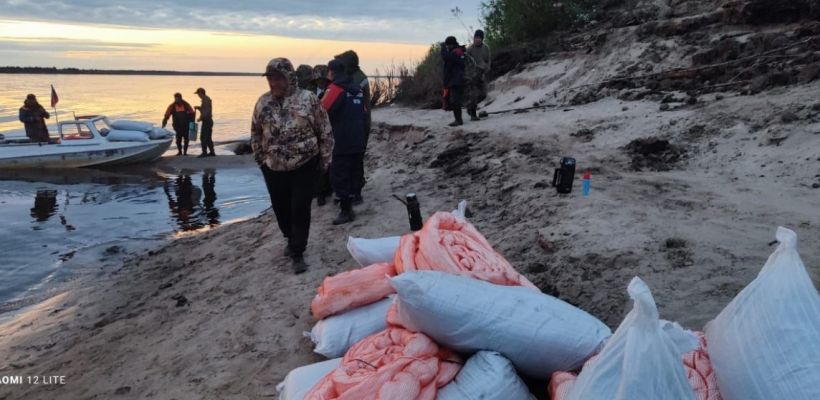 Нефтяное пятно миновало город Вилюйск