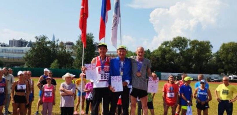 Якутянин стал чемпионом Первенства России по легкой атлетике среди ветеранов