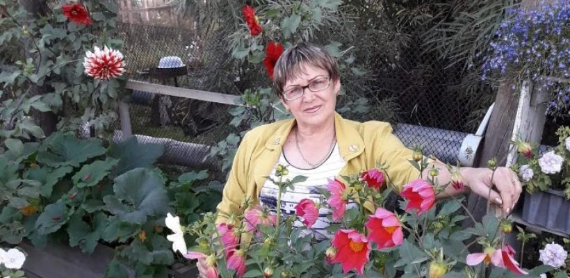 Фотофакт: Якутянка украшает свой палисадник уже многие годы