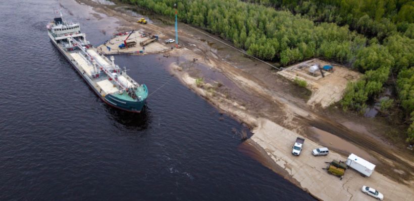 ЯТЭК досрочно завершила подготовку причалов на Вилюе к навигационному сезону
