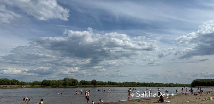 В Якутске - жара. В некоторых районах республики грозы и дожди