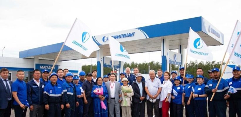 «Саханефтегазсбыт» открыл АЗС №71 в с. Ытык Кюель после реконструкции