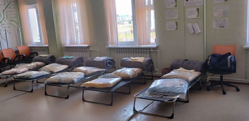Пункт эвакуации в селе Хонуу Момского улуса начал принимать жителей