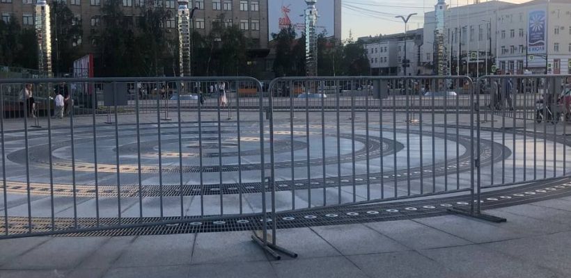 Режим работы фонтана на главной площади Якутска до сих пор согласовывается