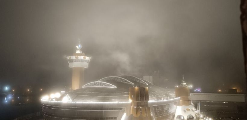 Фотофакт: С ночи Якутск окутан густым туманом