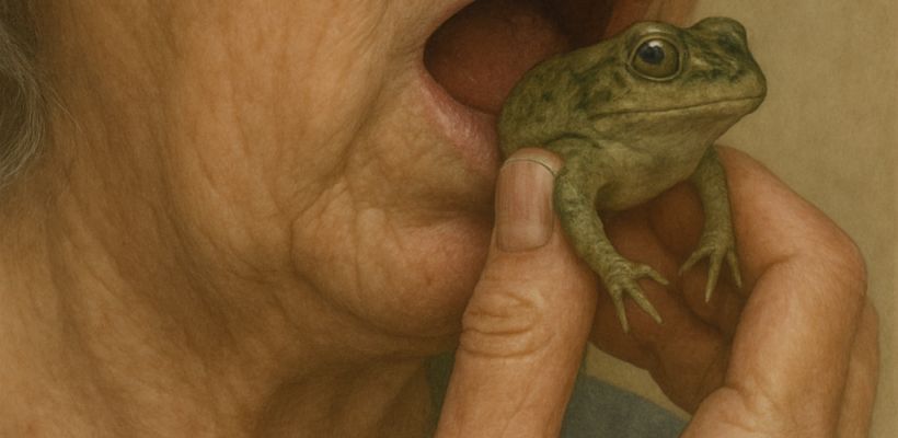 Якутянка проглотила живую лягушку. Зачем?