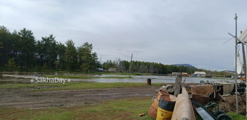 В Оймяконе уровень воды поднялся на 24 см за сутки