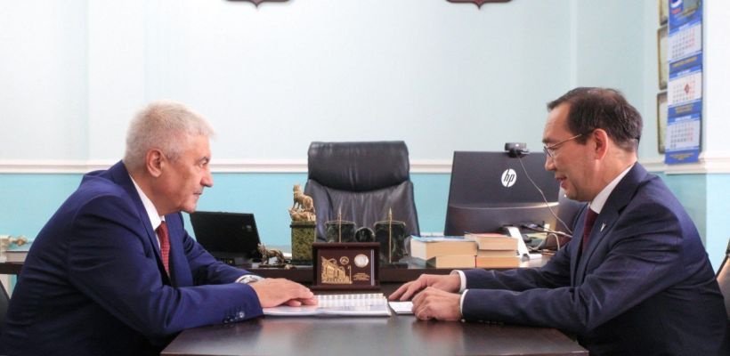 О чем глава Якутии Айсен Николаев договорился с министром ВД Владимиром Колокольцевым?