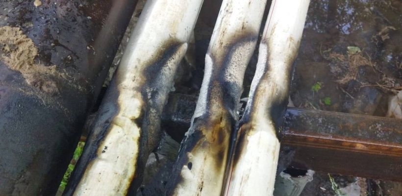 В Якутске возобновились случаи поджога теплотрасс