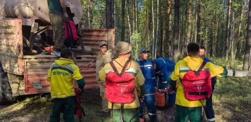 В Якутии тушат 59 лесных пожаров