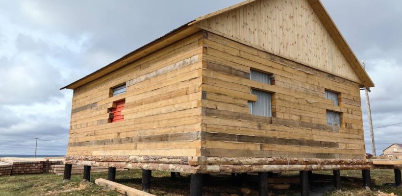 В селе Юрюнг-Хая Анабарского района  строятся дома