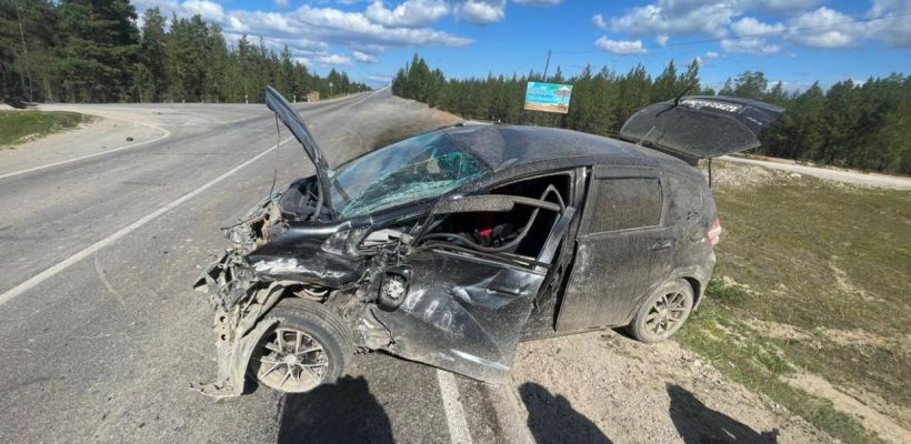 В аварии в Мегино-Кангаласском районе пострадали 4 пассажира